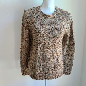 Vintage Haband Brown Marled Sweater Small